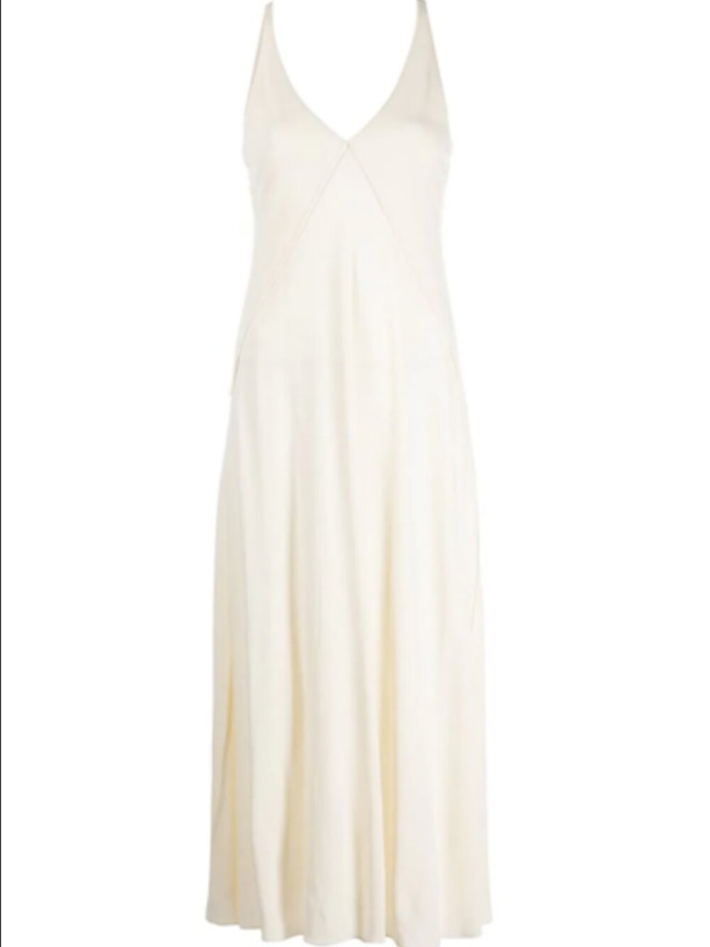 KHAITE Francine Jersey Maxi Dress In Neutrals NWT XL